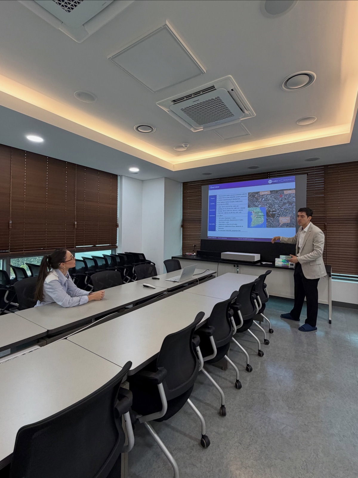 Private technical session at ExoCoBio